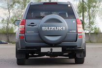 Suzuki Grand Vitara 2005-2017 Heckschutz AK005-3 Schwarz (Edelstahl) Foto 2