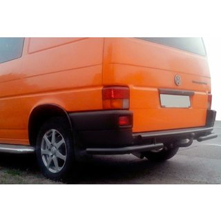 Heckbügel AK003-2 Schwarz (Edelstahl) Volkswagen T4 Transporter 1990-2003 Foto 3