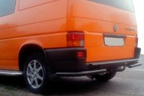 Volkswagen T4 Caravelle/Multivan 1990–2003 Heckbügel AK003-2 Schwarz (Edelstahl) Foto 3