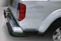 Nissan Navara 2006-2015 Heckschutz AK003-Special Black (Edelstahl) Foto 1