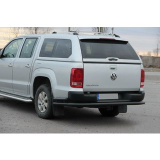 Hinterer Unterfahrschutz AK005-2 Schwarz (2 Stk., Edelstahl) Foto 3