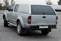 Nissan NP300 1999-2015 Heckschutz AK004 Schwarz (Edelstahl) Foto 1