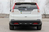 Honda CRV 2012-2016 Hinterer Doppelrohrbügel AK002 Black (Edelstahl) Foto 1