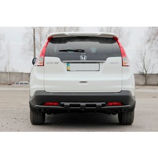 Hinterer Doppelrohrbügel AK002 Black (Edelstahl) Honda CRV 2012-2016 Foto 1