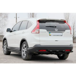 Hinterer Doppelrohrbügel AK002 Black (Edelstahl) Honda CRV 2012-2016 Foto 3