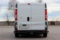 Nissan Primastar 2002-2014 Heckschutz AK003-Plus-2 Schwarz (Edelstahl) Foto 2