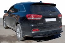 Kia Sorento II XM 2009-2014 Heckbügel AK015 Schwarz (Edelstahl) Foto 1