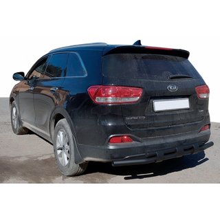 Heckbügel AK015 Schwarz (Edelstahl) Kia Sorento II XM 2009-2014 Foto 1