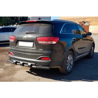 Heckbügel AK015 Schwarz (Edelstahl) Kia Sorento II XM 2009-2014 Foto 2