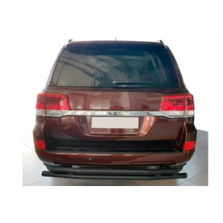 Hinterer Unterfahrschutz AK002-double Schwarz (2 Stk., Edelstahl) Toyota Land Cruiser 200 2007-2021 Foto 2