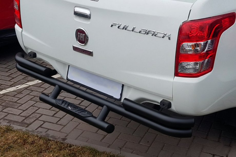 Mitsubishi L200 2015-2024 Heckschutz AK-Special Black (Edelstahl) Image