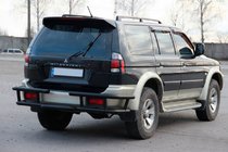Mitsubishi Pajero Sport 1996-2007 Heckschutz AK-Special Black (Edelstahl) Foto 3