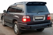 Lexus LX470 1998-2007 Heckschutz AK009-15 Schwarz (Edelstahl) Foto 1