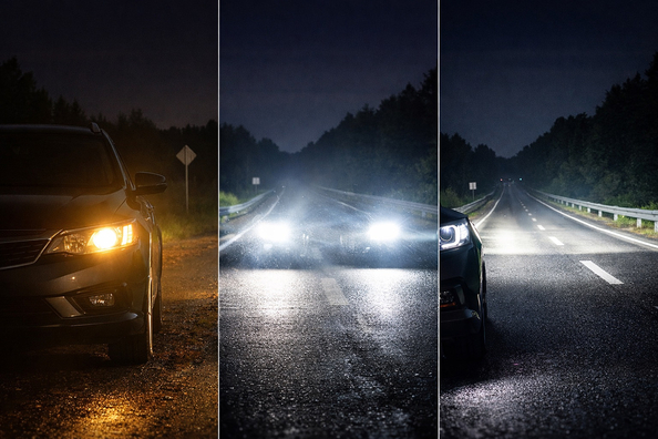 Licht 2.0: So verbesserst du deine Scheinwerfer wirklich (Linsen, LED, Bi-LED) + Vergleich in Zahlen Foto 1