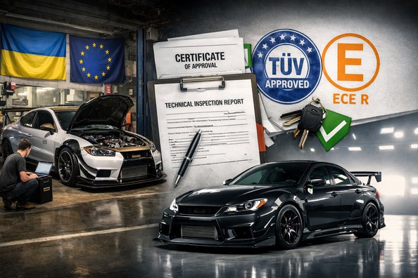 Legales Tuning in der Ukraine und der EU