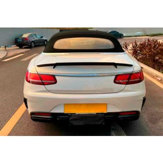 Spoiler V2 (Cabriolet, Carbon) Mercedes S-class C217 Coupe 2014-2020 Foto 1