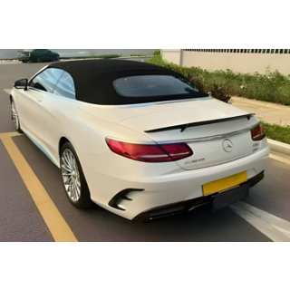 Spoiler V2 (Cabriolet, Carbon) Mercedes S-class C217 Coupe 2014-2020 Foto 3