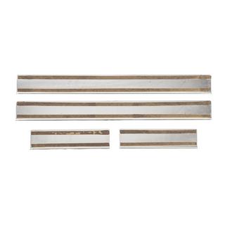 Einstiegsleisten Carmos (4 Stk, Edelstahl) Opel Corsa E 2015-2019 Foto 4