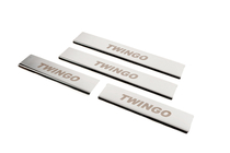 Renault Twingo 2007-2014 Edelstahl Einstiegsleisten Carmos Foto 2