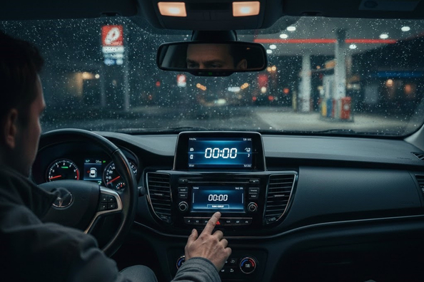 Warum die Uhr im Auto falsch geht: Hauptursachen und wie man sie behebt Foto 1