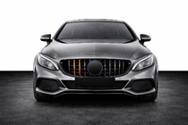 Mercedes C-class W205 2014-2021 Rocket Kühlergrill vorne (2018+, für Avantgarde/AMG-Line/C43 AMG) Foto 1
