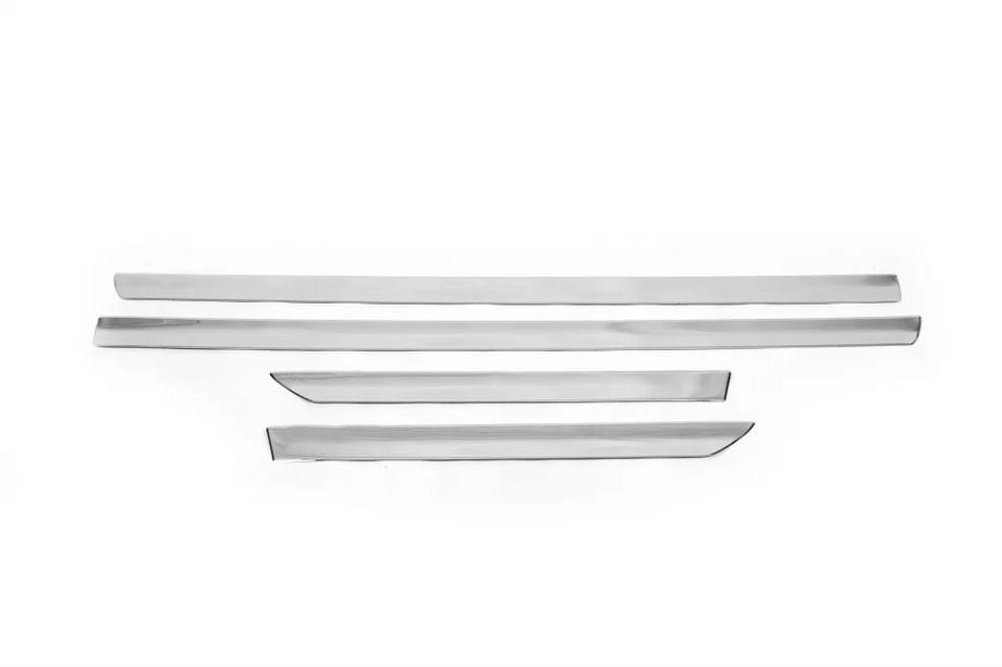 Nissan Qashqai 2007-2010 B-Ware Türleisten OmsaLine (4 Stk, Edelstahl) Image