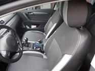 Volkswagen Passat B7 2012-2015 Autositzbezüge (Kunstleder↗Stoff, Premium) Foto 2