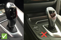 BMW 7 Series F01/F02 2008-2015 Set Kristallelemente Innenraum (Automatik-Wahlschalter + Tasten) Foto 6
