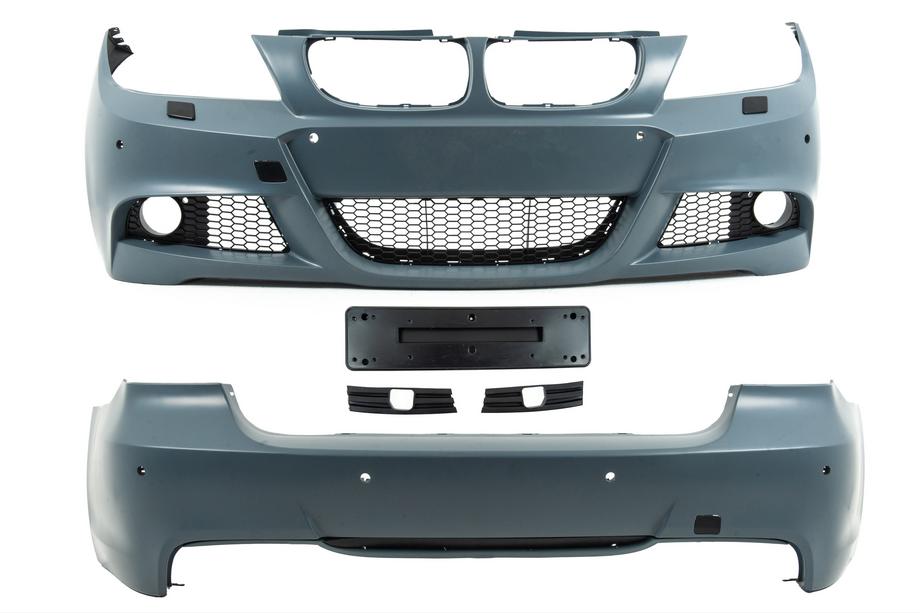 BMW 3 Series E90/E91 2005-2011 M-Sport Bodykit Set (für E90 2008-2011) Doppelendrohr einseitig Foto 13