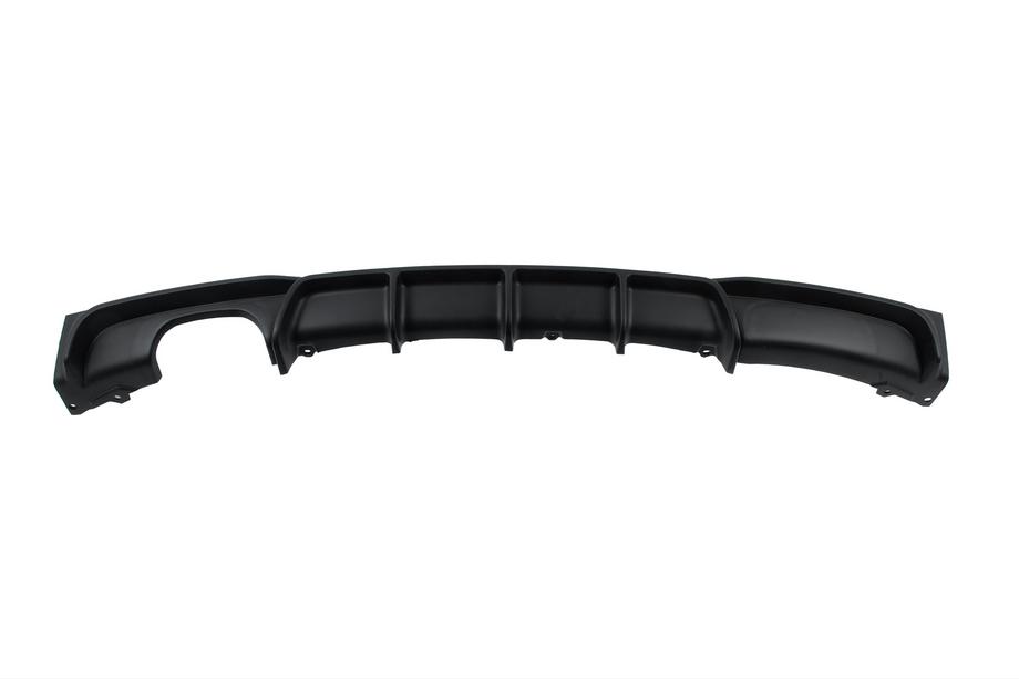 BMW 3 Series F30/F31 2012-2019 Heckstoßstangen-Diffusor für einseitige Doppelabgasanlage V2 (für M-Sport, ABS) Foto 1