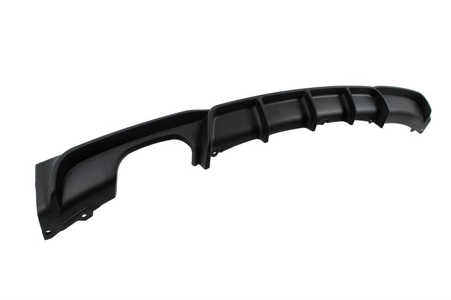 BMW 3 Series F30/F31 2012-2019 Heckstoßstangen-Diffusor für einseitige Doppelabgasanlage V2 (für M-Sport, ABS) Foto 4