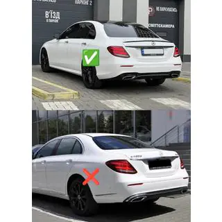 Premium Hintere Schmutzfänger für AMG-Line (4 Stk.) Foto 2