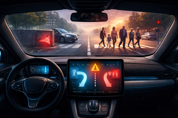 Autopilot und das Dilemma: Fahrer oder Fußgänger töten?