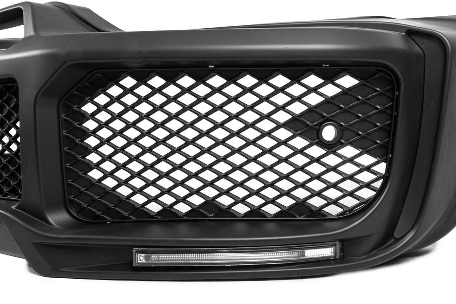 Mercedes G class W463 1990-2018 Frontstoßstange BRB 2018-Style (für Fahrzeuge mit installiertem Facelift-Umrüstsatz) Foto 8