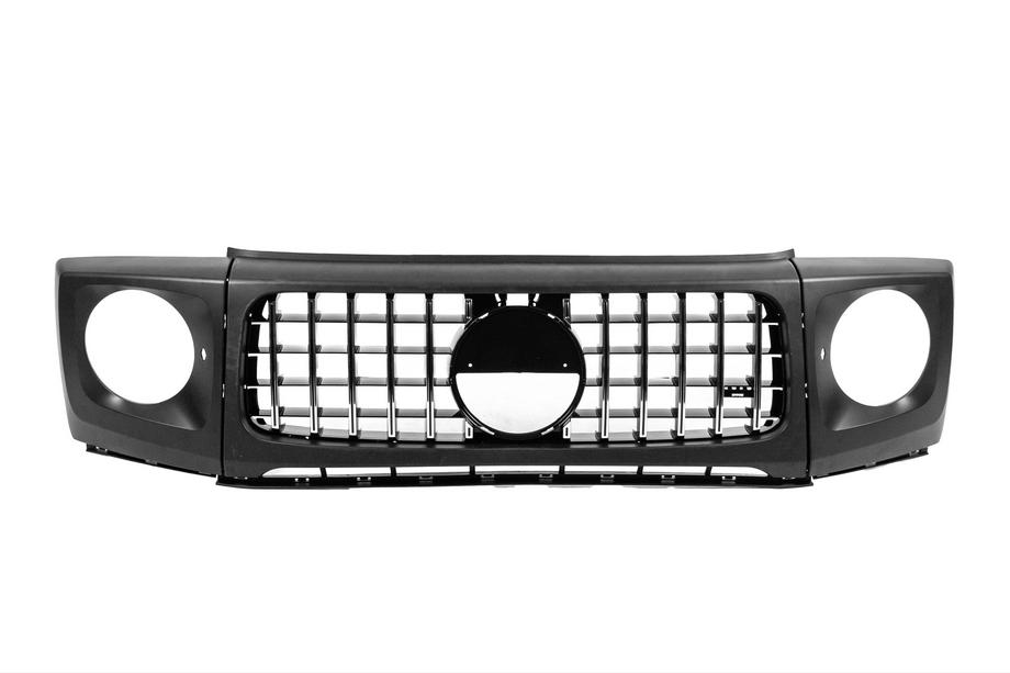 Mercedes G class W463 1990-2018 Kühlergrill mit Scheinwerferblenden BRB 2018-style (für Fahrzeuge mit installiertem Facelift-Umrüstkit) Foto 1