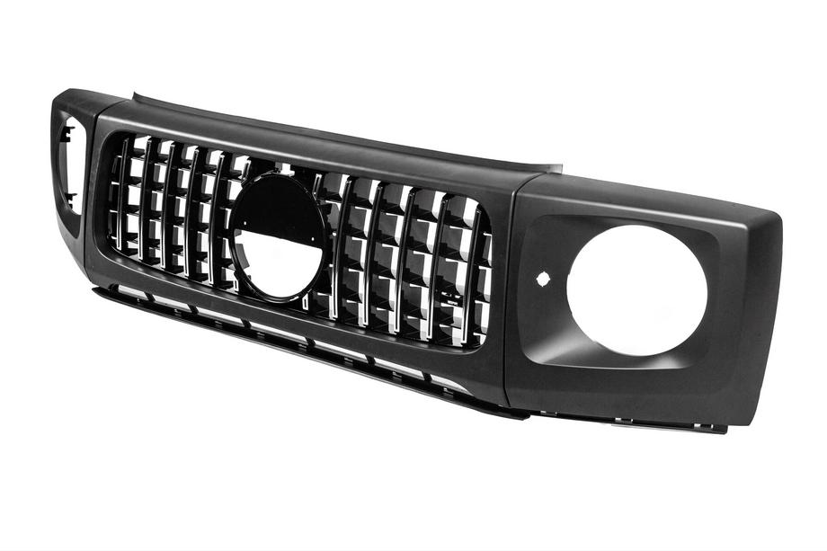 Mercedes G class W463 1990-2018 Kühlergrill mit Scheinwerferblenden BRB 2018-style (für Fahrzeuge mit installiertem Facelift-Umrüstkit) Foto 2