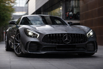 Mercedes AMG GT C190/R190 2014-2022 Frontgrill GT Panamericana Black (2018+) Foto 1