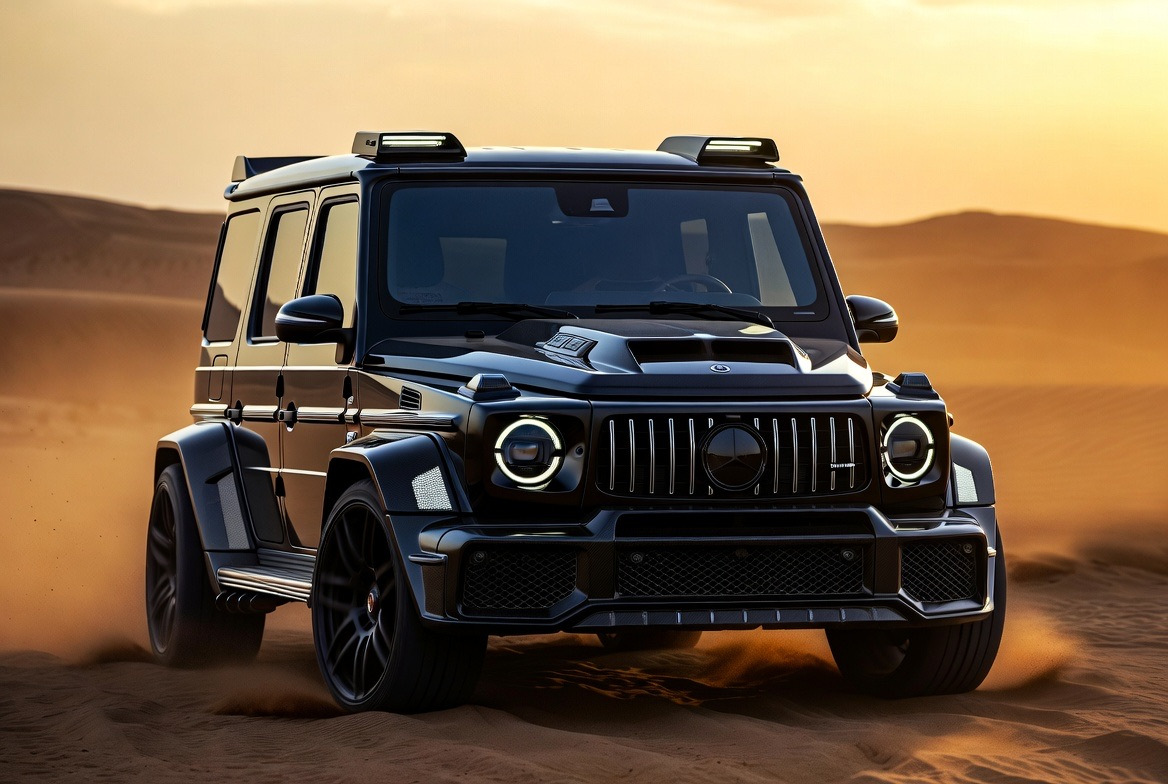 Mercedes G-Class G63 Brabus 2026 mit aggressiver Carbon-Stoßstange
