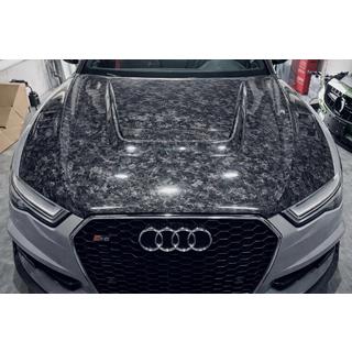 Motorhaube (2014-2017, geschmiedetes Carbon) Audi A6 C7 2011-2017