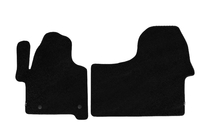 Mercedes Sprinter W907/W910 2018- Textil Fußmatten Premium V2 (schwarz) Foto 1