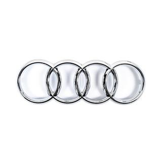 Vorderes Audi Emblem Chrome (285 x 100 mm) Foto 1
