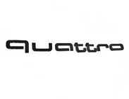 Audi Quattro Black Schriftzug Foto 1