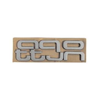 Quattro Grey Schriftzug Emblem Foto 2