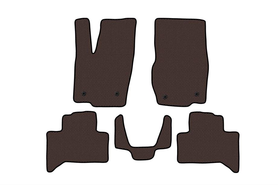 Toyota Land Cruiser Prado 250 2023- Gummimatten Carsuit (Braun) Foto 1