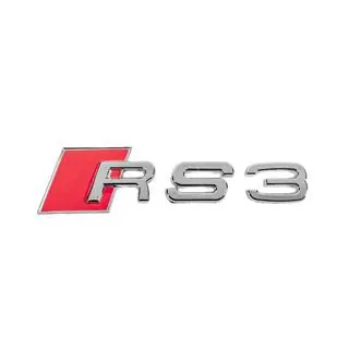 RS3 Schriftzug Foto 1