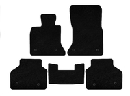 BMW 5 Series F07 2009–2017 Textil Fußmatten Deluxe (Schwarz) Foto 1