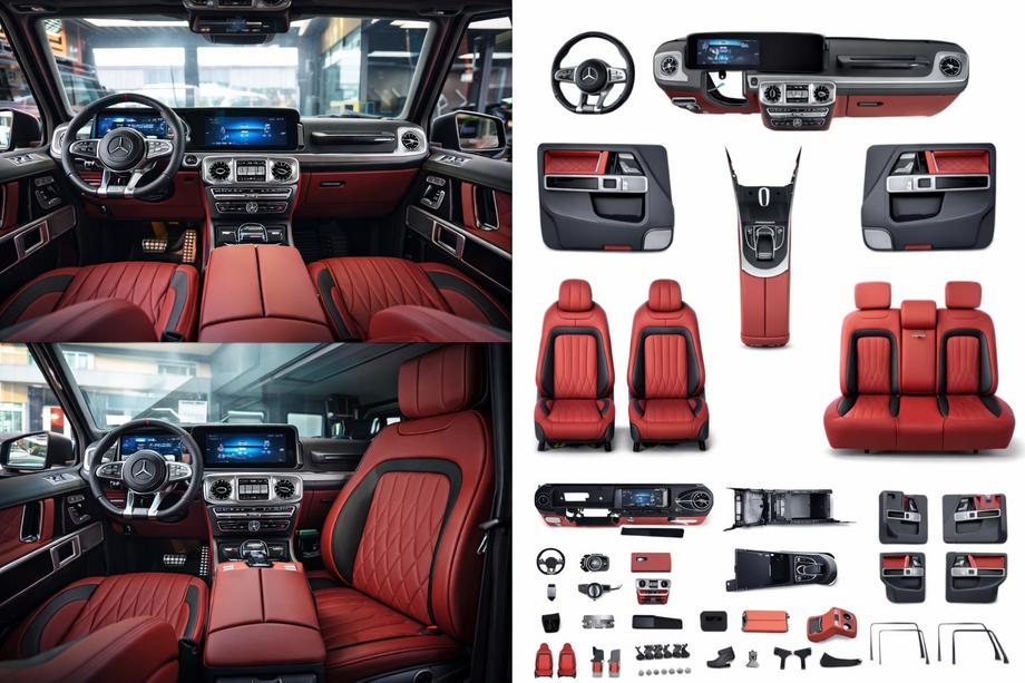 Mercedes G class W463 1990-2018 Innenraum-Upgrade-Kit für W465 2026 Foto 1