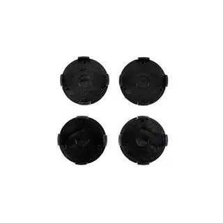 Felgendeckel 60/56 mm (Schwarz/Chrom, 4 Stk.) Foto 4