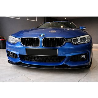 Frontstoßstangenlippe Lip EuroCap (für M-Sport, 2014-2017, Hochglanz Schwarz) Foto 1