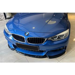 Frontstoßstangenlippe Lip EuroCap (für M-Sport, 2014-2017, Hochglanz Schwarz) BMW 4 Series F32/F33/F36 2012-2020 Foto 2